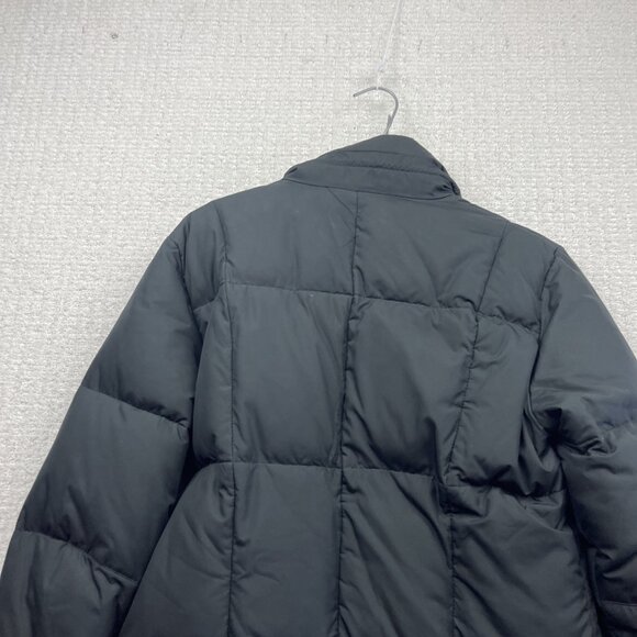 Tommy Hilfiger Black Down Quilted Puffer Jacket Full Zip Women Sz Small Read - Picture 11 of 13